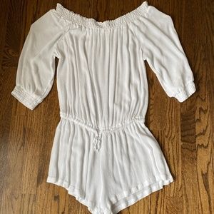 Raisins White Romper